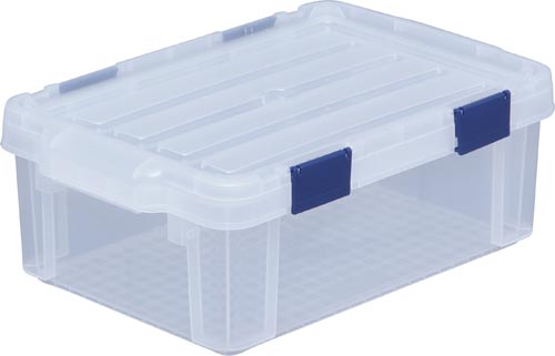 密閉バックルコンテナ　ＭＢＲ－１３クリア　１０個画像