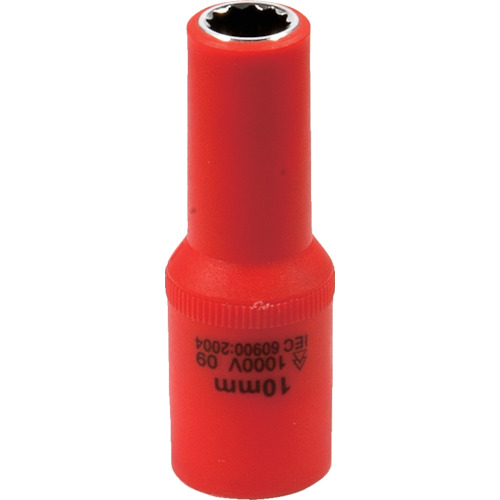 Tech-EV　絶縁工具　ディープソケット　3/8　10mm　1個画像