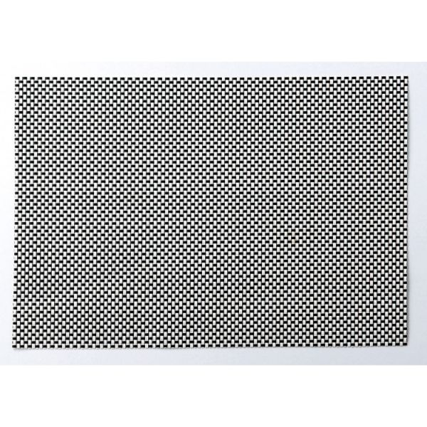 洋食卓上用品 ブランナーマット ブラックアンドホワイトチェック PM-101 トーダイ画像