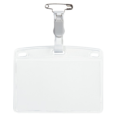 ＮＴ－５－ＧＹ　タッグ名札　プラクリップ　１０枚画像