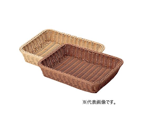 PPフードバスケット ブラウン M画像