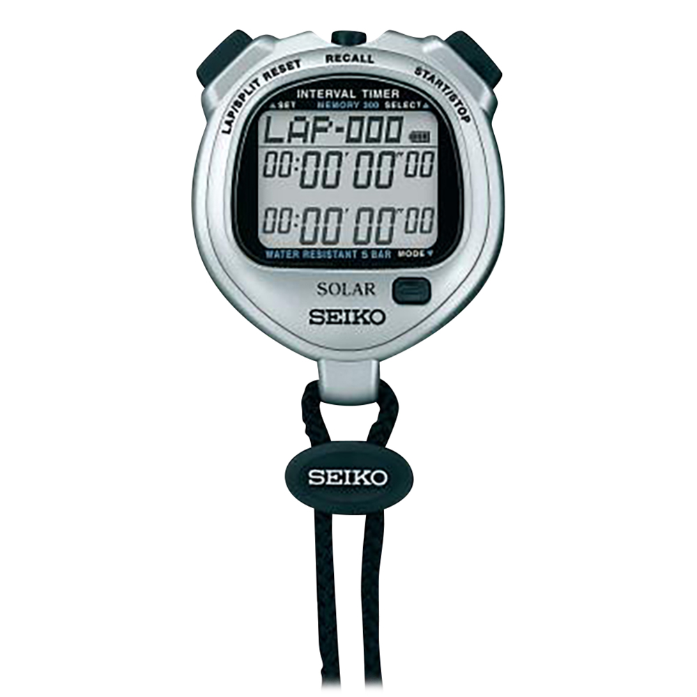 デジタルストップウォッチ（ソーラー充電型）