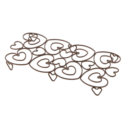 花台 のせるんですハート 角62cm ブロンズ画像