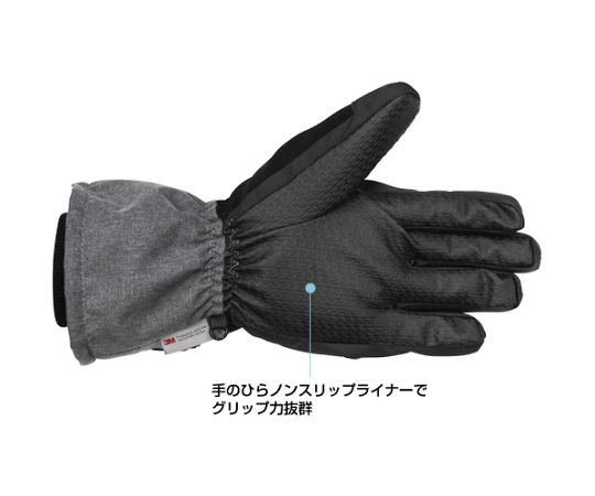 防寒手袋　PパターンWINTER 手のひら部分が強化された耐久性のあるデザイン