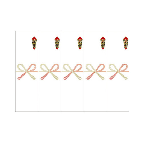 ＯＡ対応シール札紙Ａ４　無字画像