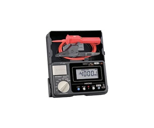 絶縁抵抗計 1000V/4000MΩ 5レンジ （スイッチ付きリード付属）