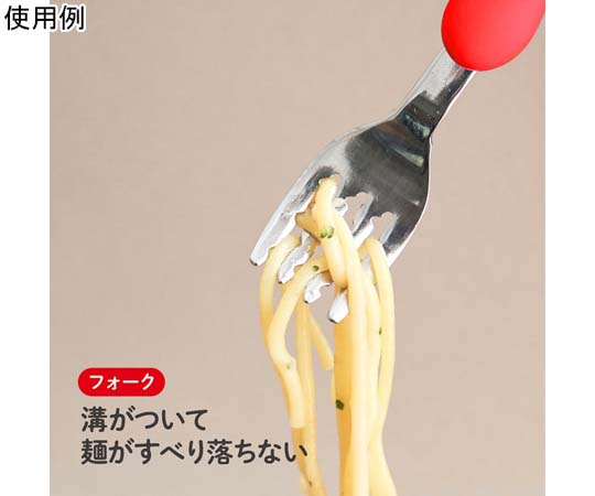 フォーク＆スプーンケース付 ハローキティ 12個入 パッケージの正面にキャラクターが大きくデザインされている様子