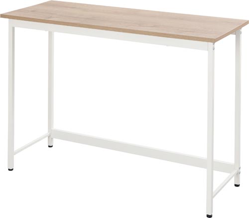 木製デスク　１０００×４００　ナチュラル／ホワイト