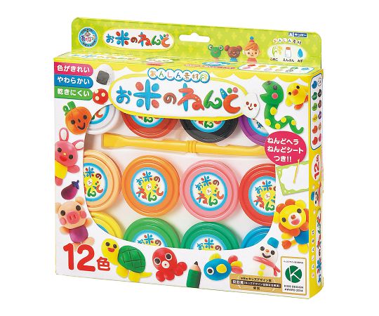 お米のねんど　12色