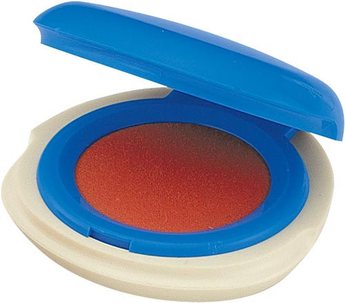 プチ朱肉　ブルー画像