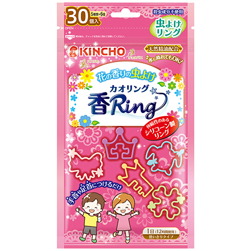 虫よけ ｶｵﾘﾝｸﾞ ﾋﾟﾝｸ 1ﾊﾟｯｸ(30個)画像