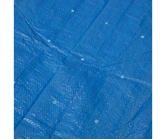 グランドプール 2.21m×1.5m×43cm用 カバー カバーが広げられた状態で、表面に光沢がある様子