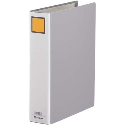 キングファイルＧ灰Ａ４縦　背幅６６ｍｍ　３冊画像
