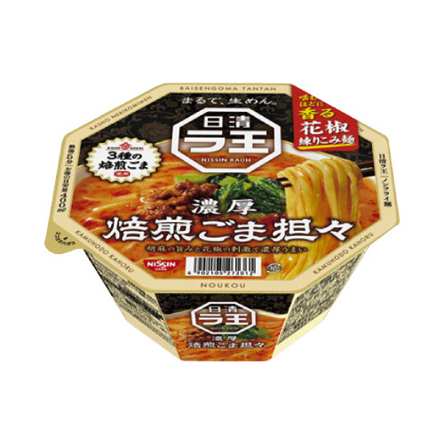 日清ラ王　焙煎ごま担々　１２個画像