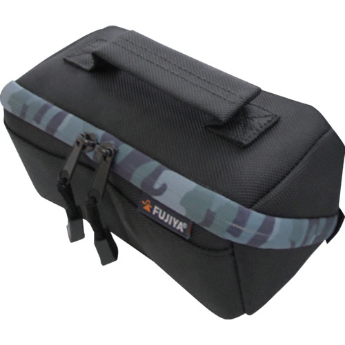 布製工具ｹｰｽ 迷彩ｸﾞﾚｰ Lｻｲｽﾞ 1個画像