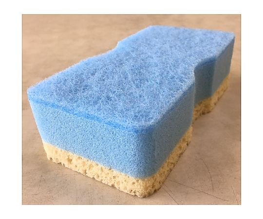 165x85x45mm ホーロー浴そう洗い 光沢のある表面を持つ、横向きの浴槽洗い用具。