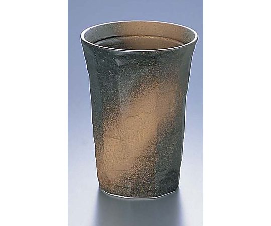 備前吹き削りカップ画像