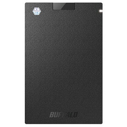 抗ｳｲﾙｽ･抗菌ﾎﾟｰﾀﾌﾞﾙSSD USB3.2(Gen1) Type-A 1.0TB ﾌﾞﾗｯｸ 1台画像