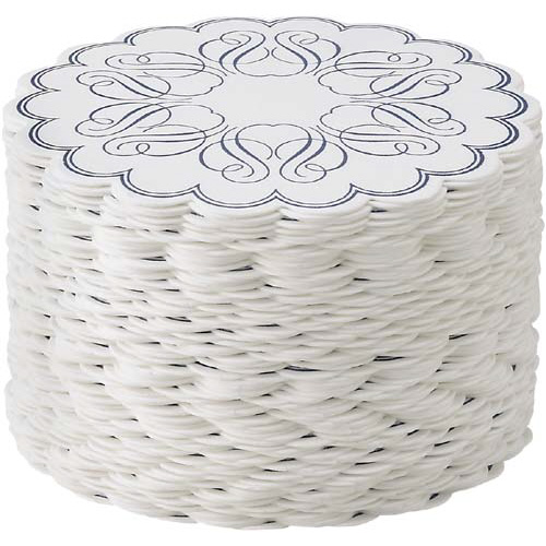 コースター　花　丸型　１００枚入画像