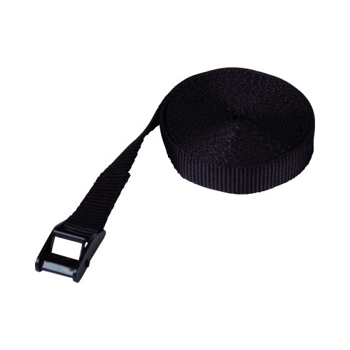 簡易結束ベルト　２５ｍｍ×２ｍ　黒画像