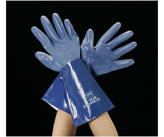 [Ｍ/350mm] 手袋･耐酸･耐油･耐溶剤(ﾆﾄﾘﾙ)画像