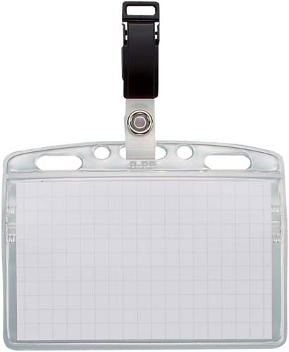 タッグ名札アイドプラス名刺・ＩＤチャック付　１０個画像