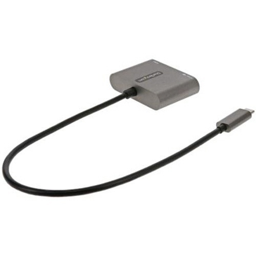 USB　Type-Cマルチポートアダプター　USB-C-4K　HDMI/100W　PD/USB　3.0　ハブ　1台 複数のポートが横並びに配置された状態