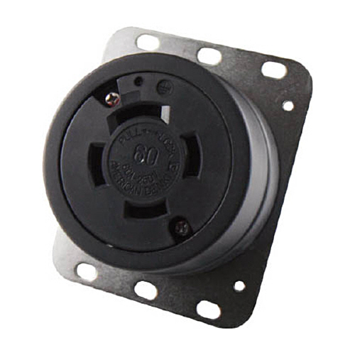 引掛形 埋込ｺﾝｾﾝﾄ 接地3P60A250V 1個画像