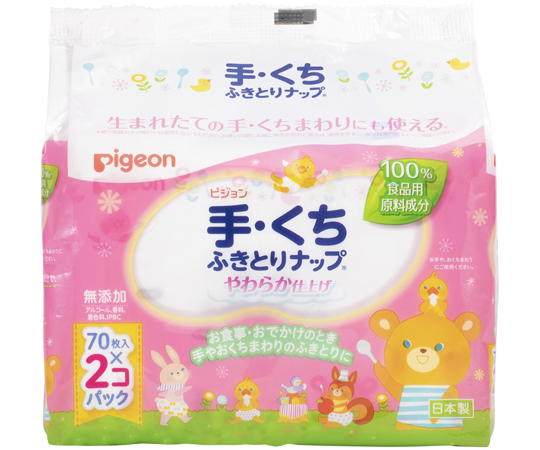 手・くちふきとりナップ 2個パック×16個入画像