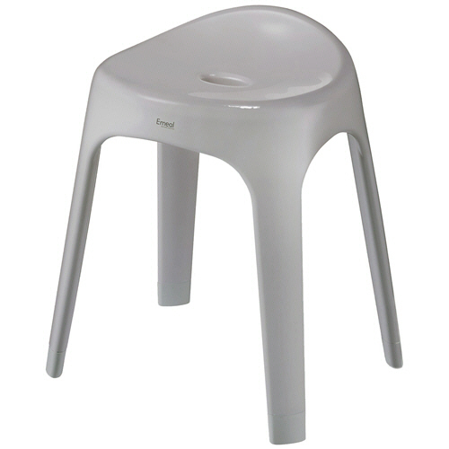 ｴﾐｰﾙ 風呂ｲｽ S40 ｸﾞﾚｰ 1個画像