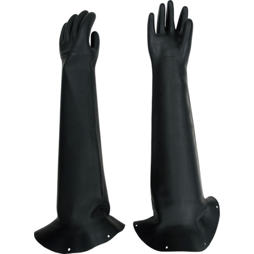 ﾄﾜﾛﾝ ﾌﾞﾗｽﾄ用手袋 (ﾌﾗﾝｼﾞ付) 1双画像