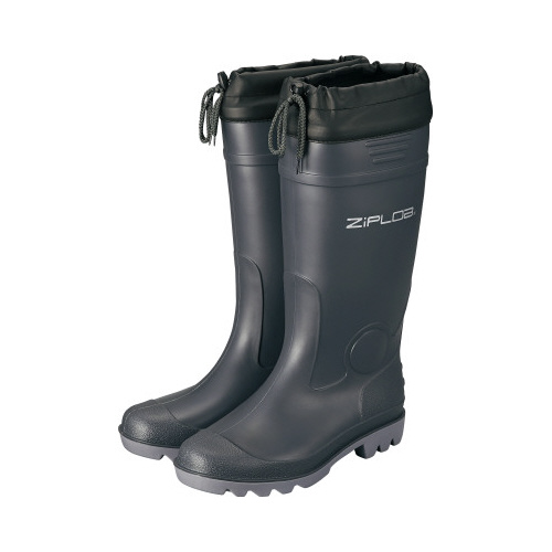 ＨＢ８８０　ＰＶＣカバー付ブーツ　チャコール　Ｍ画像