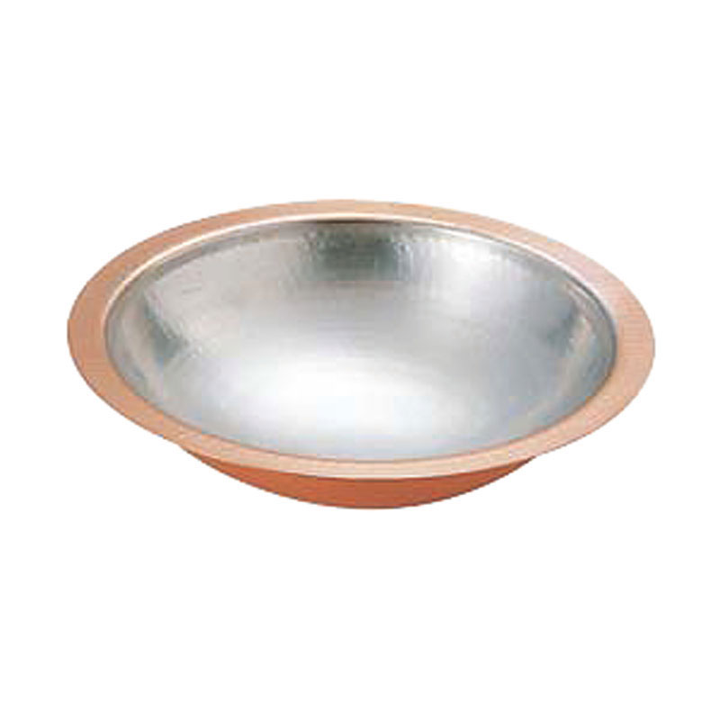 テーブル用品 銅 うどんすき鍋 30cm画像