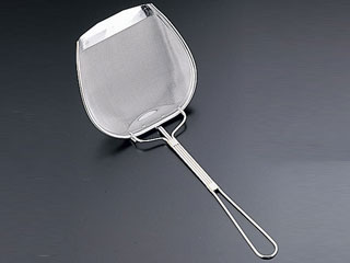 中華用品 TSステンレス プレス式角型カス揚中 細目画像