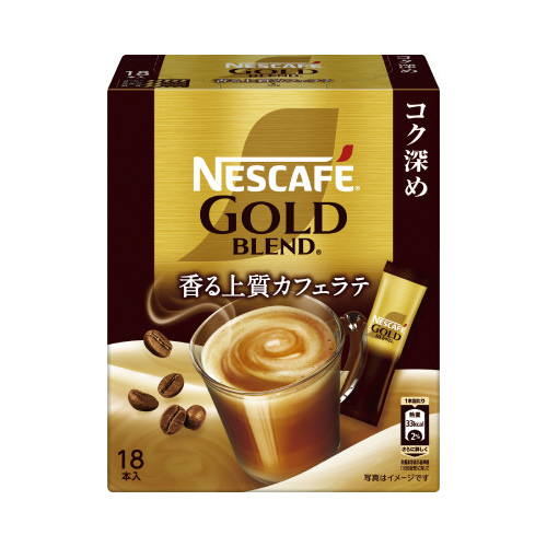 ネスカフェゴールドＢＬコク深めスティック１８Ｐ×５画像