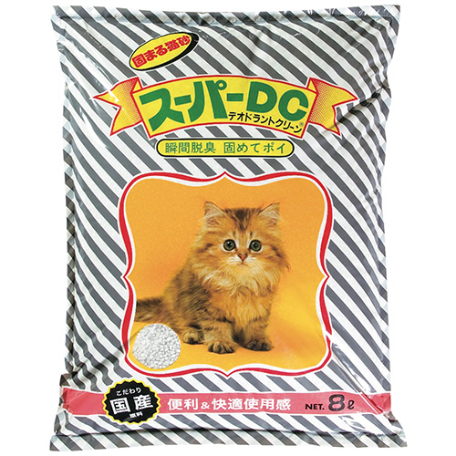 固まる猫砂 ｽｰﾊﾟｰDC 8L 1ﾊﾟｯｸ画像