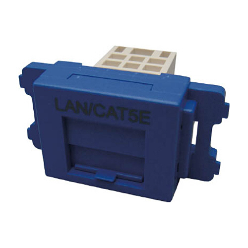 ｶﾃｺﾞﾘ5EJISﾌﾟﾚｰﾄ用ｼﾞｬｯｸｷｯﾄ 青 1個画像