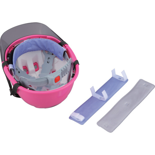 ﾍﾙﾒｯﾄ取付式 ｱｸｱﾃﾞｺﾊﾟｯﾄﾞ ﾌﾞﾙｰ 1個