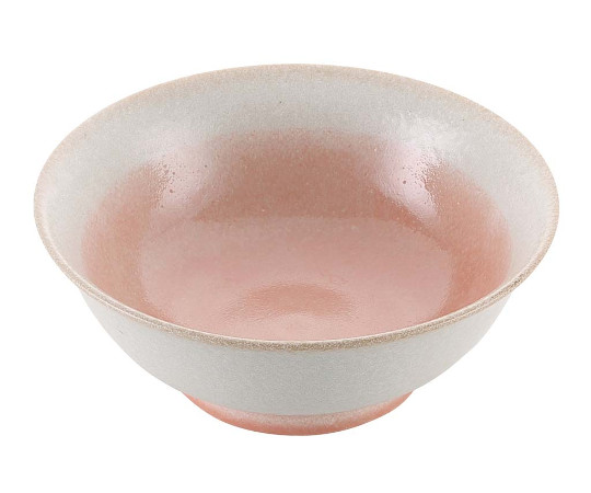 磁器 中華食器 釉彩ピンク 高台丼 6.8寸（φ212）画像
