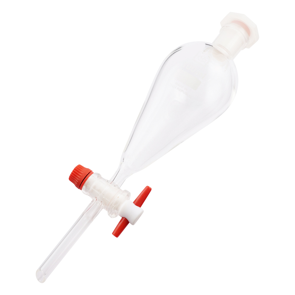 分液ロート 樹脂栓付き 100mL画像