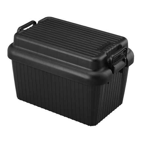 収納ボックス 座れる 幅59×奥行39×高さ38cm べリアスボート M ブラック画像