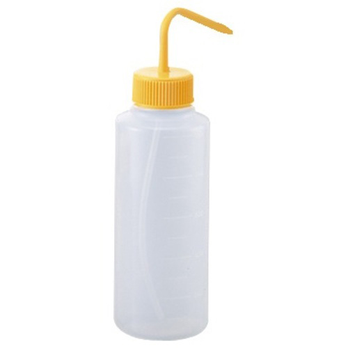 洗浄瓶ｶﾗﾌﾙﾊﾞﾘｴ広口ｲｴﾛｰ 1L 1個画像