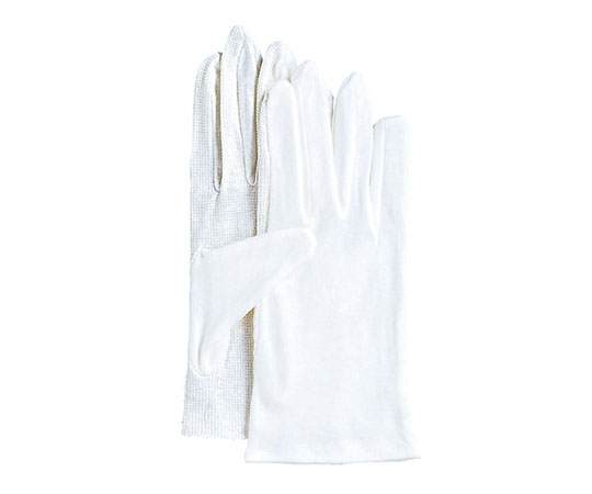 綿薄スベリ止手袋　5双組　S