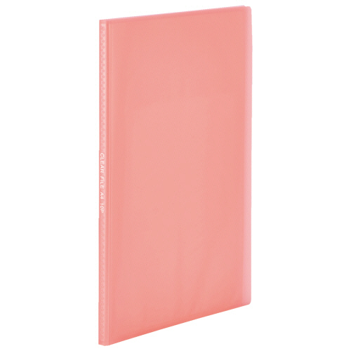 環境にやさしいｸﾘｱﾌｧｲﾙ(植物由来原料配合) A4 10P ﾋﾟﾝｸ 1ｾｯﾄ(60冊)画像