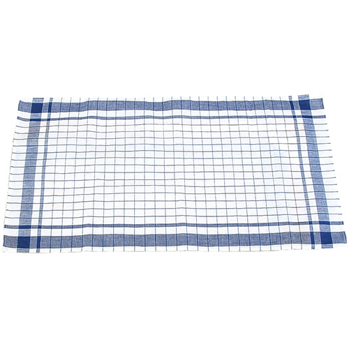 半麻格子ﾀﾞｽﾀｰ 青 720×400mm 1ﾊﾟｯｸ(12枚)