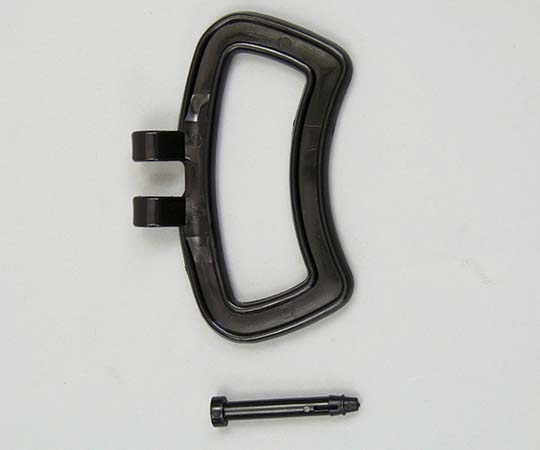 ハンディー取手（黒）ピン付　１個画像