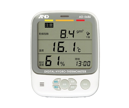 熱中症指数計／熱中症指数モニター (絶対湿度/WBGT）画像