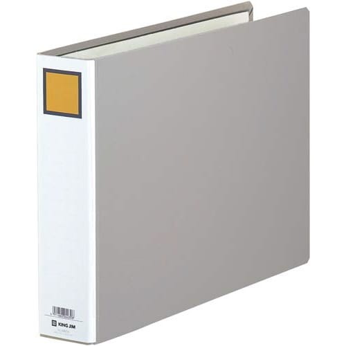 キングファイルＧ灰Ｂ４横　背幅６６ｍｍ　１０冊画像