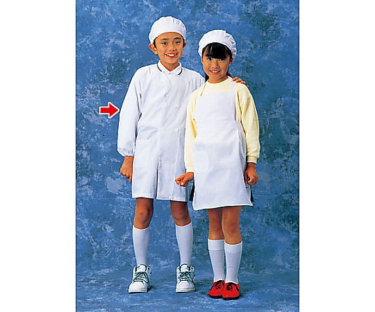 学童給食衣(ホワイト)ダブル 7号画像