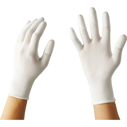 13ｹﾞｰｼﾞ ｳﾚﾀﾝｺｰﾄ手袋 指先ﾀｲﾌﾟ S 1ﾊﾟｯｸ(10双)画像